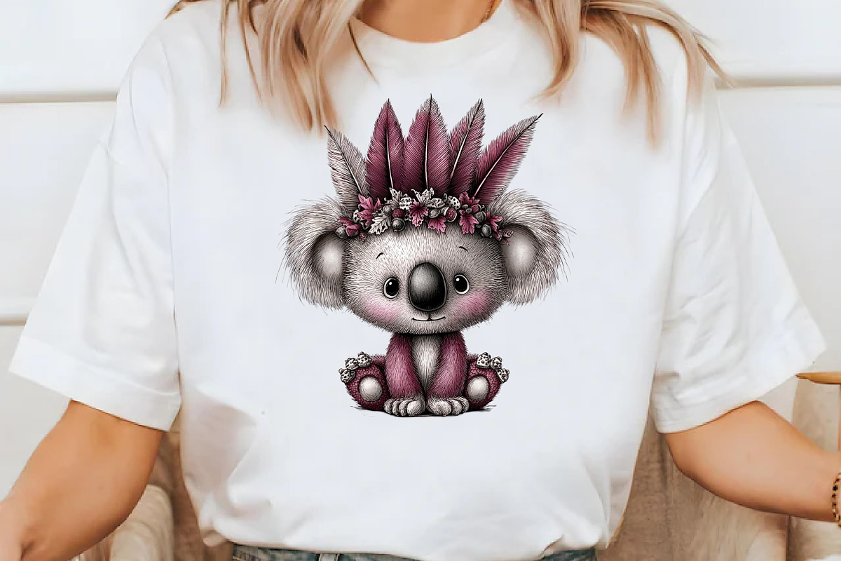 Whimsical Halloween Koala Clipart, a Seasonal Illustration by Designworld (Photo 6 of 8)