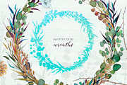 The Melancholy - flowers and leaves, an Illustration by Gluiki (Thumbnail 4 of 6)