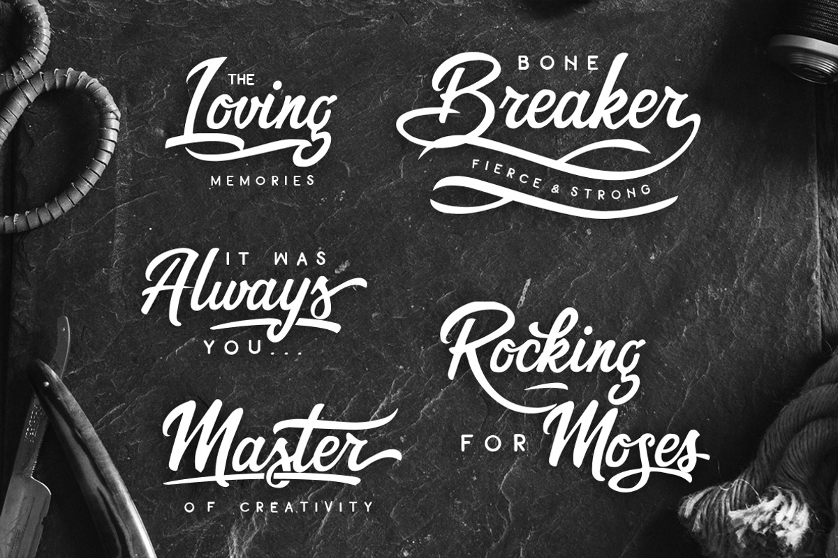 The Trickster Font Duo + extras preview 2