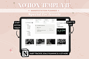 Manifestation Notion Template, a Templates & Theme by bellaROSEworkshop (Thumbnail 9 of 10)