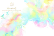 Aura Beauty, Abstract Rainbow, a Texture Graphic by WonderWonder (Thumbnail 3 of 10)