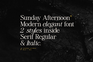 Sunday Afternoon Font