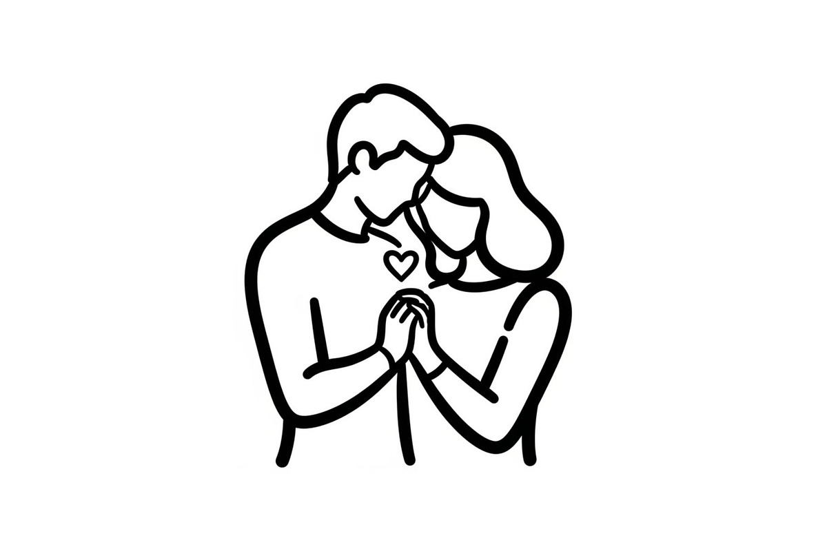 Couple Love Silhouette Bundle, an Illustration by jahid234 (Photo 13 of 48)