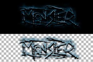 Monster Word Transparent PNG