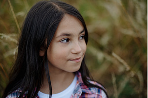 Portrait of beautiful young girl, a Person Photo by HalfPoint
