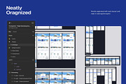 Flight Booking Website & Dashboard, an UI Kit Template by Creative Perspective (Thumbnail 3 of 8)