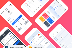 Pocket UI Kit Fintech App