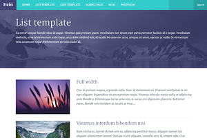 Exin WordPress Theme