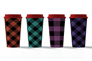Set Lumberjack Plaid Pattern, a Pattern Graphic by Vectorchoice (Thumbnail 8 of 8)
