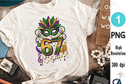 Valentine Mardi Gras PNG, an Illustration by Creative Art (Thumbnail 3 of 6)