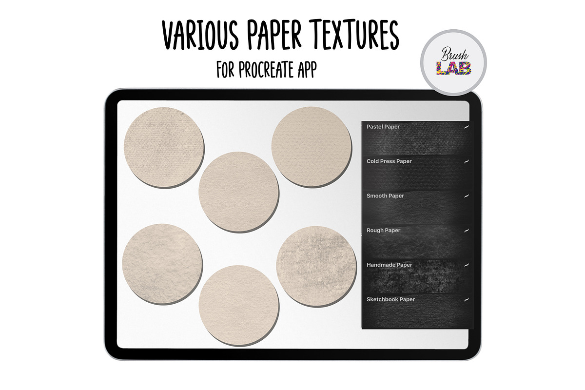 Grain & Texture Procreate Brushes, a Brush Add-On by Brush Lab (Photo 6 of 9)