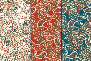 Pailsy seamless fabric pattern, a Pattern Graphic by antalogiya