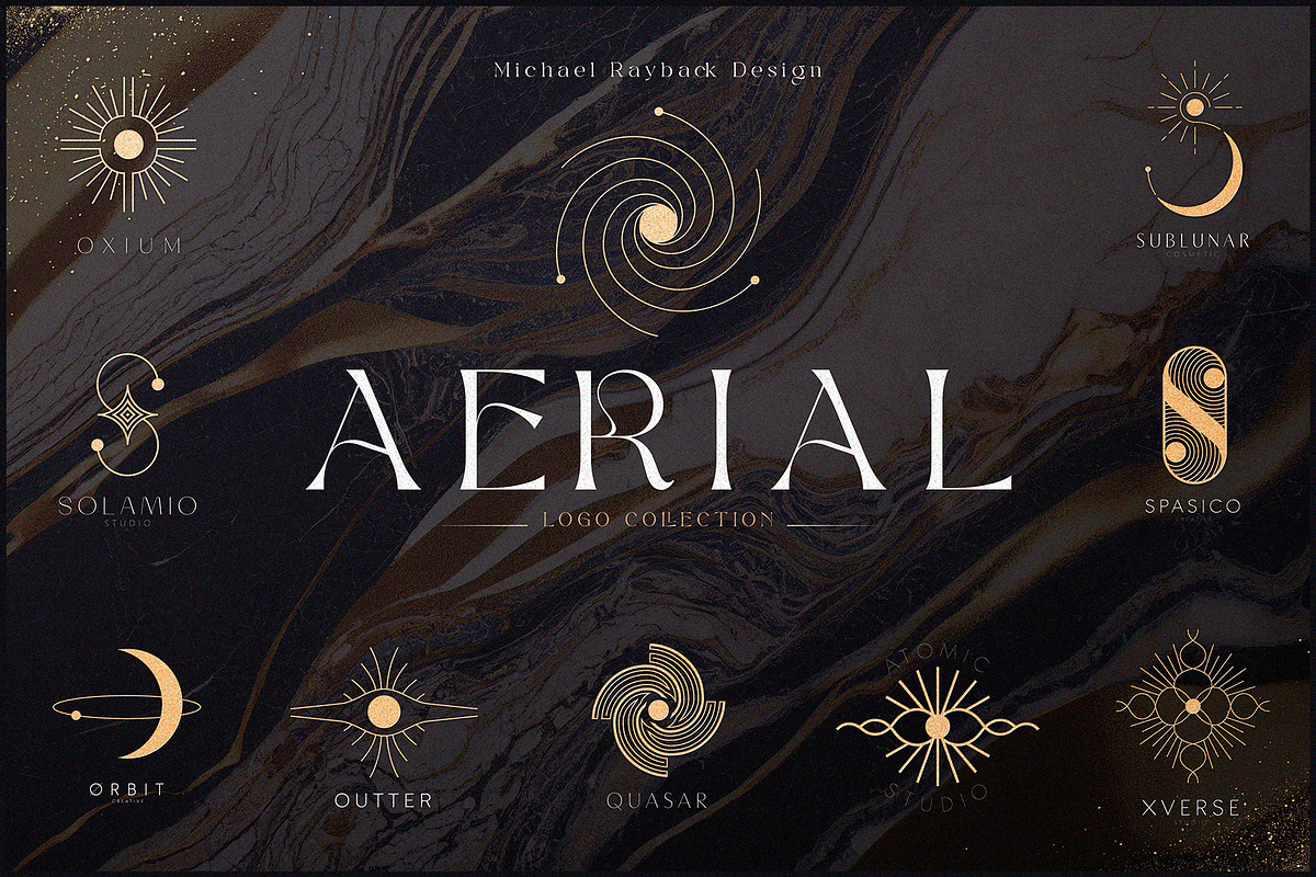 Aerial Logo Collection Classic, a Branding & Logo Template by Michael ...