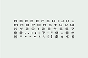 OzenPro-abstract futuristic font, a Sans Serif Font by Ebad Designs (Thumbnail 2 of 8)