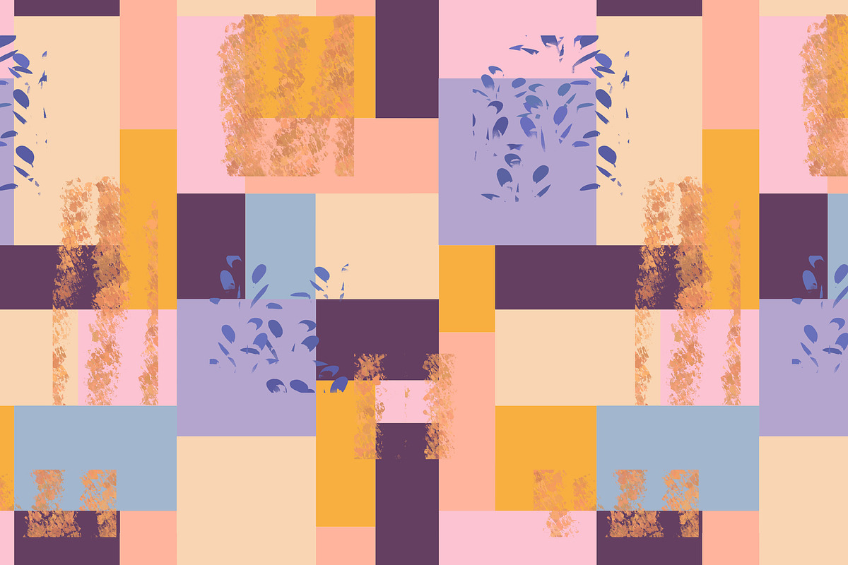 Textured Blocks Pink and Purple Seam, a Pattern Graphic by Sharon Schwalbe (Photo 1 of 5)