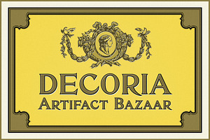 Decoria: Classic Poetic Serif