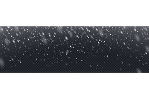 Snow overlay with falling white, an Illustration by art PVP - market