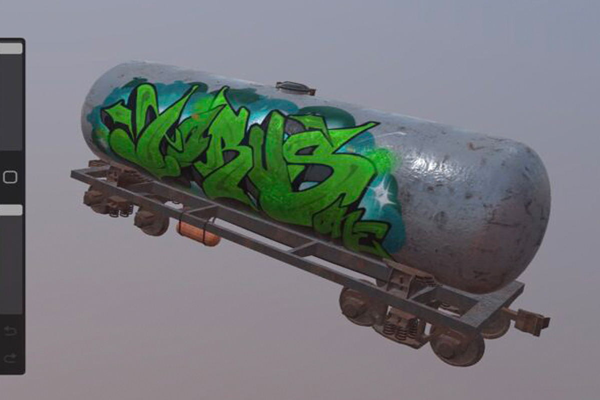 3d Graffiti Spots for Procreate ., an Architecture 3D Model by Torus1 (Photo 5 of 6)