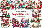 Funny Santa Claus Christmas Sublimat, an Illustration by DreamArtGraphic (Thumbnail 1 of 4)