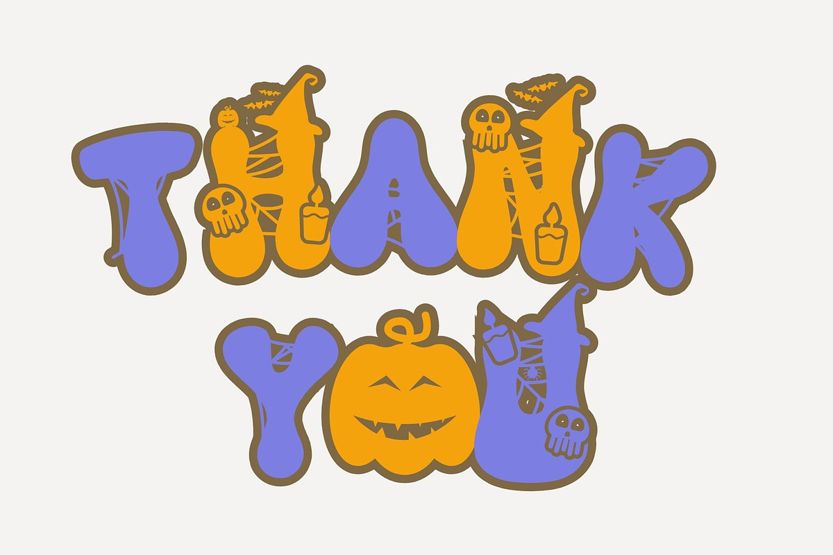 Full Moon is a cool Halloween font, a Handwritten Font by Brown Cupple (Photo 6 of 6)