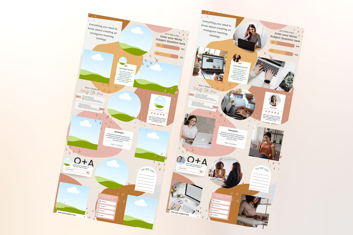 Boho Coach Instagram Puzzle, a Social Media Template by Social Assumptions (Photo 5 of 10)