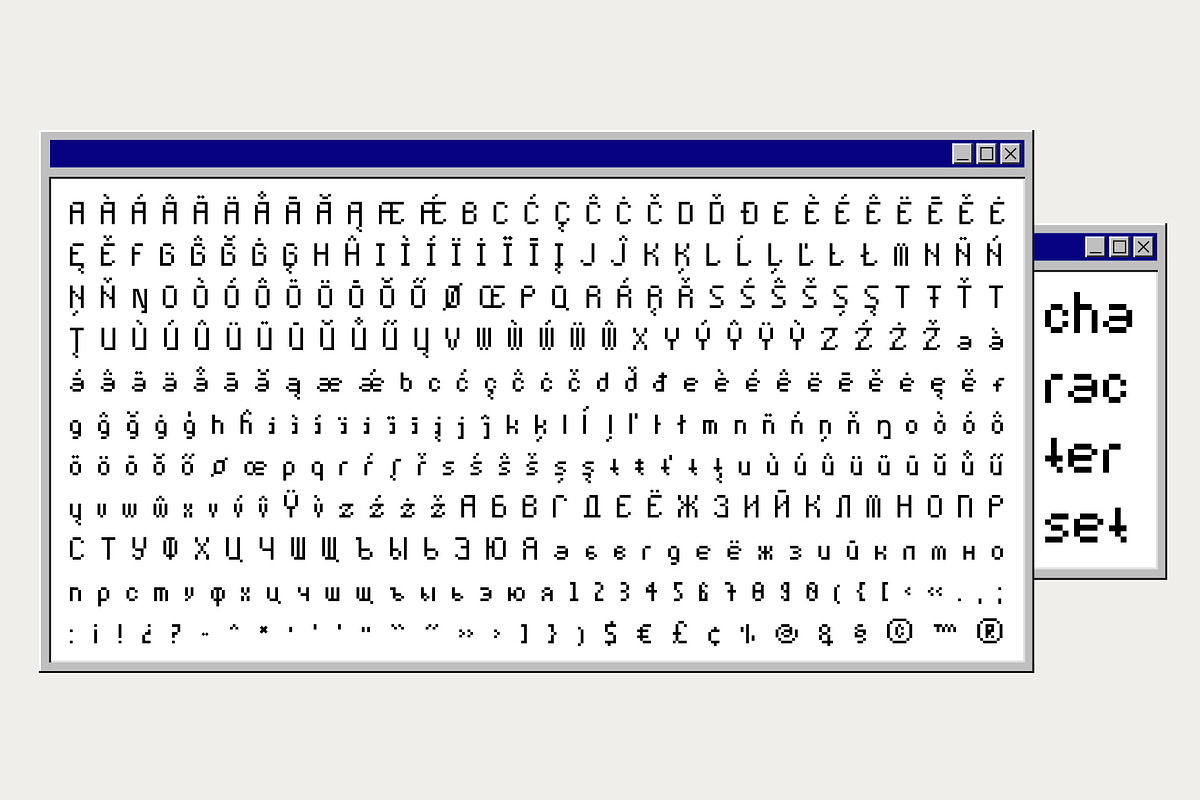 SK Eliz — Old School Font, a Font by Shriftovik Type Foundry (Photo 6 of 8)