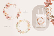 Fall dahlias, pumpkins and mushrooms, an Illustration by astelenadesign (Thumbnail 8 of 16)