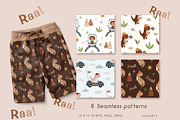 Dinosaurs drivers collection, an Animal Illustration by JulzaArt (Thumbnail 7 of 9)