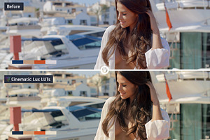 Cinematic LUX - 5 Video LUTs