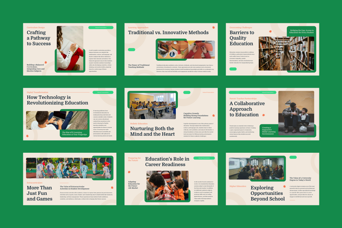 School Keynote Presentation, a Presentation Template by Bilicube Studio (Photo 3 of 5)