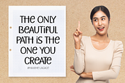 Nothing is Impossible Font, a Script Font by QualityGraphics (Thumbnail 3 of 4)