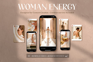 Woman Energy – Aesthetic Reels Video, a Social Media Template by MONO KEY STUDIO