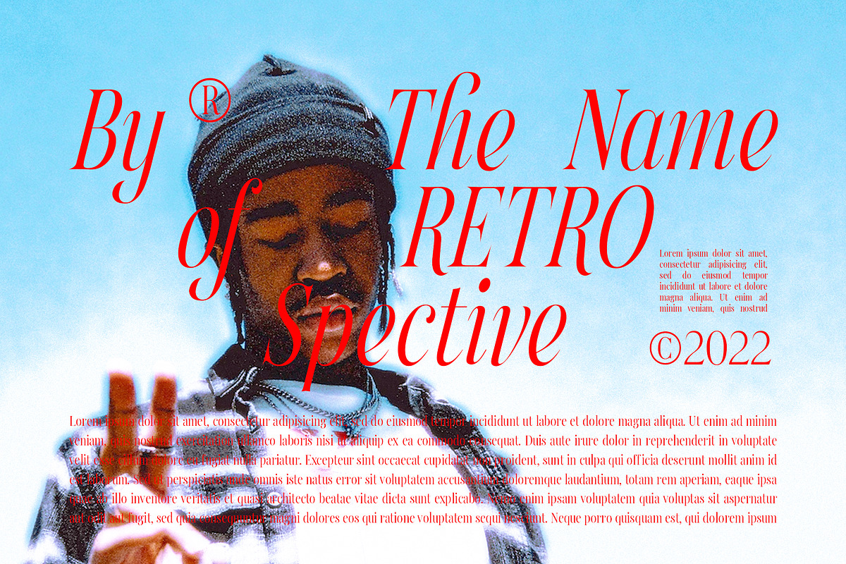Licking Nineties Serif, a Serif Font by Designsation (Photo 4 of 10)