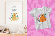 Dogs with flowers | 100% Hand drawn, an Animal Illustration by Olia (Thumbnail 8 of 10)