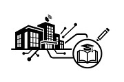 Smart Education Icon Bundle, a Graphic by hafijul (Thumbnail 6 of 14)