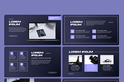 Dark Purple Powerpoint Template, a Presentation Template by SKY CREATION (Thumbnail 4 of 6)