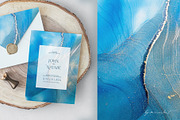 Ocean blue abstract backgrounds, a Texture Graphic by MiraEl Art (Thumbnail 5 of 14)