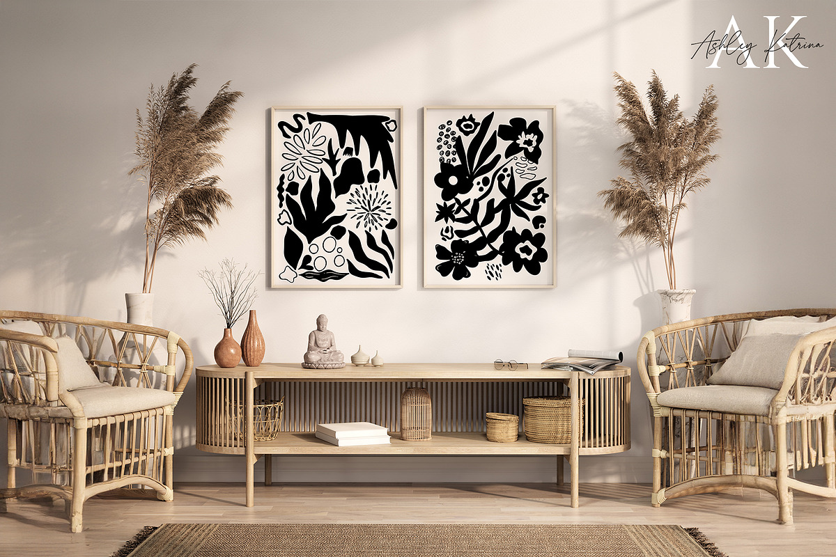 Abstract Floral Elements & Patterns, an Illustration by Ashley Katrina (Photo 7 of 8)