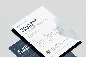 Minimal Corporate Flyer Template, a Flyer Template by Estartshop