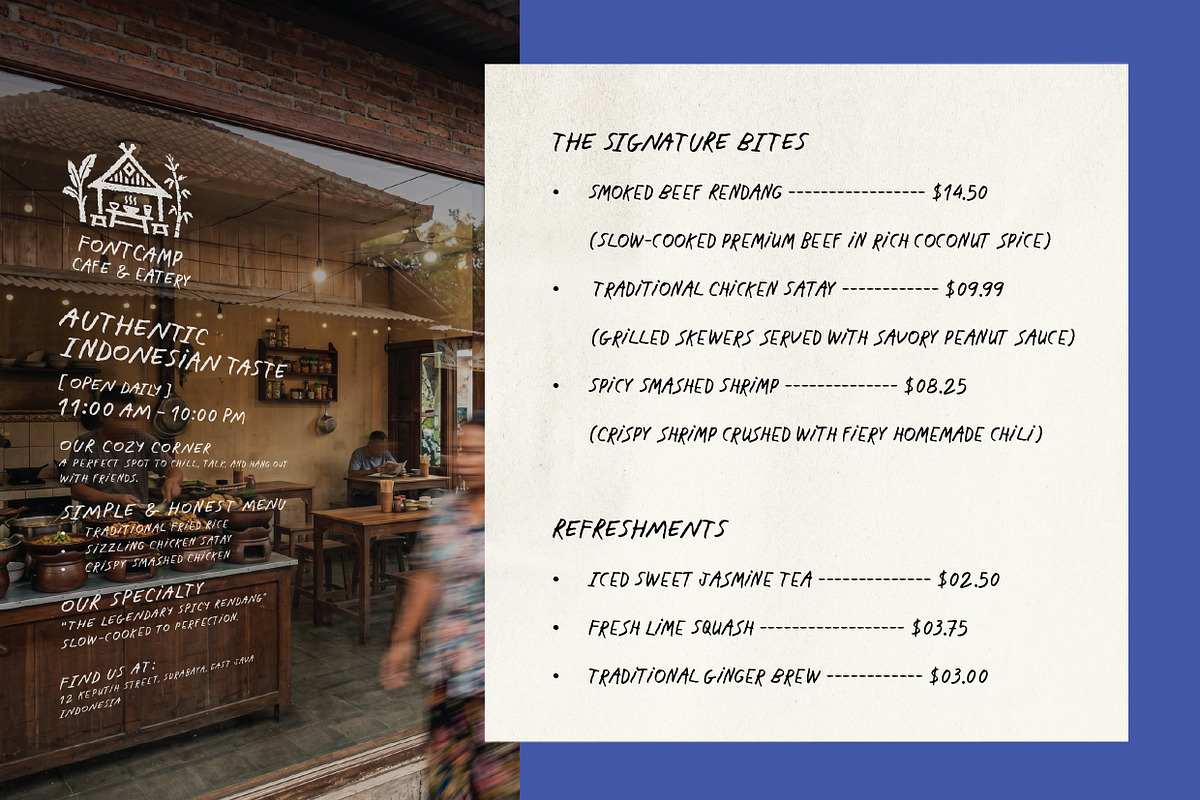 Swaymotion Font, a Handwritten Font by Fontcamp Type Foundry (Photo 14 of 17)