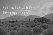 Conjiote Classy Sans Serif, a Sans Serif Font by Hishand Studio (Thumbnail 10 of 10)