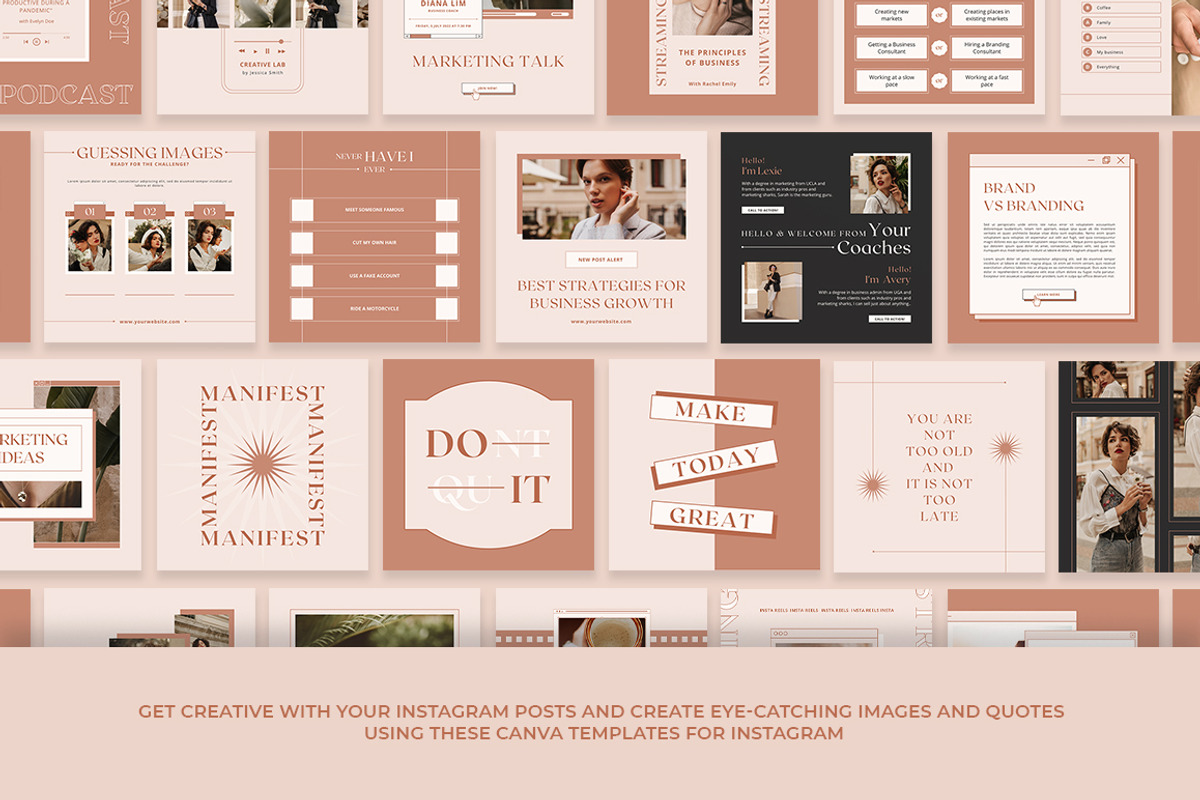 Instagram Post Templates – Canva, a Social Media Template by Eesome Design Studio (Photo 4 of 8)