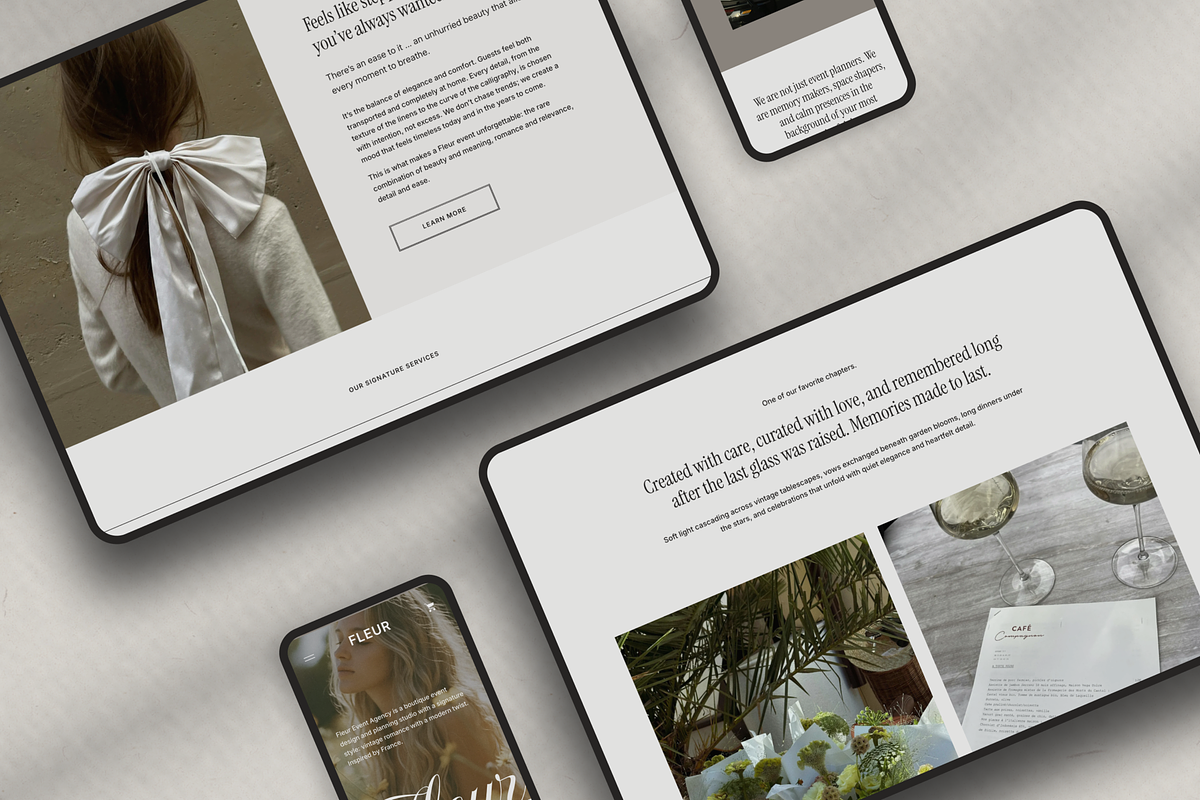Fleur Wordpress Template preview 5