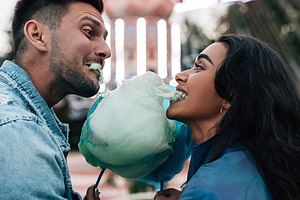 Side view of a boyfriend and girl, a Person Photo by Artem Varnitsin