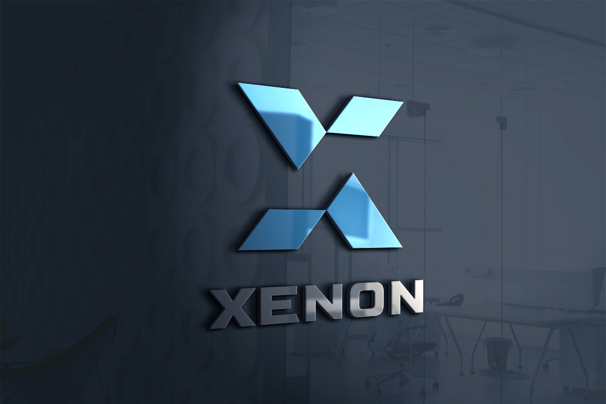 Xenon Geometric Letter X Logo Design, a Branding & Logo Template by yopie (Photo 2 of 6)