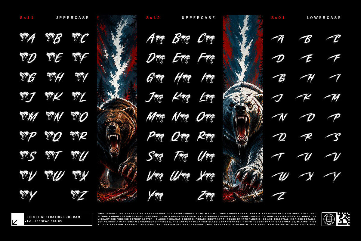 Brutally Ursa Typeface, a Script Font by alit design (Photo 9 of 20)