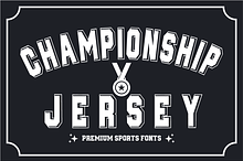 Championship Jersey – Slab Serif