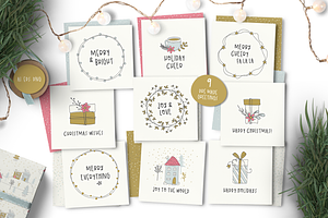 Merry Cheery Clip Art & Patterns