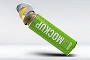 Cylindrical Container Mock-Up, a Packaging Mockup by DesignRushMarket (Thumbnail 11 of 15)