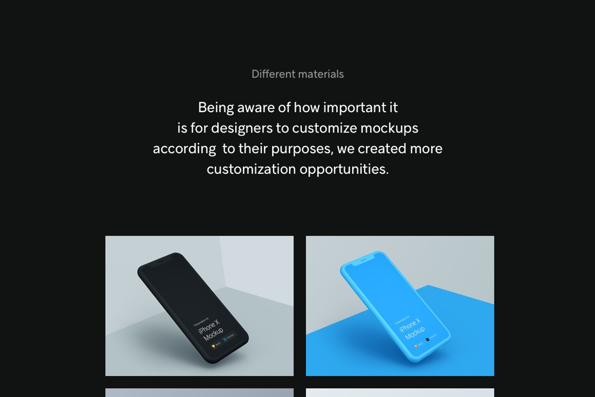 iPhone X Mockups | Presentation Kit, an iPhone Mockup by ls.graphics (Photo 5 of 14)